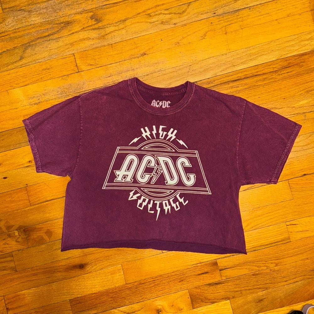 AC/DC Women's Crop Top